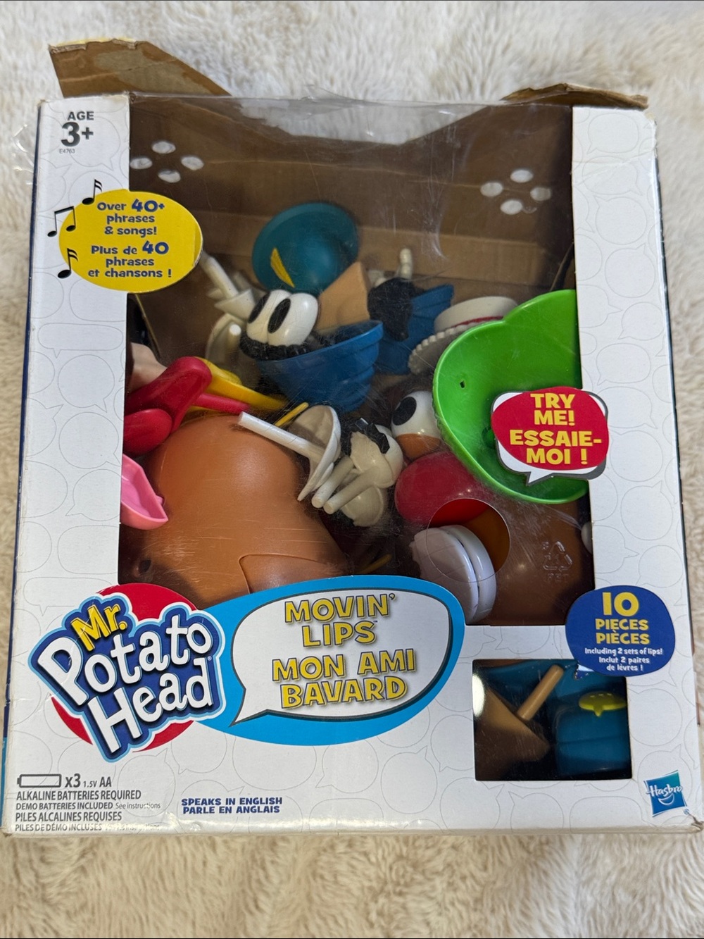 Mr. Potato Head Movin’ Lips & Extras